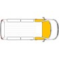 Thermische mat Isoflex cabine voor Ford Transit + Custom