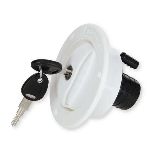 Vulhals kort, wit of zwart 40 mm