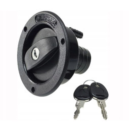 Vulhals kort, wit of zwart 40 mm