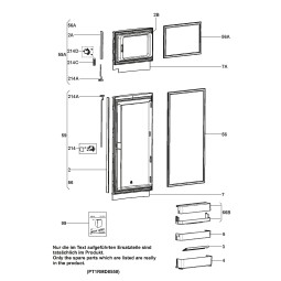 Dometic RMD8505 Koelkast deur