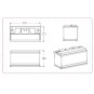 Perfektium PF LiFePo4 12.8V 100Ah Lithium Accu BMS