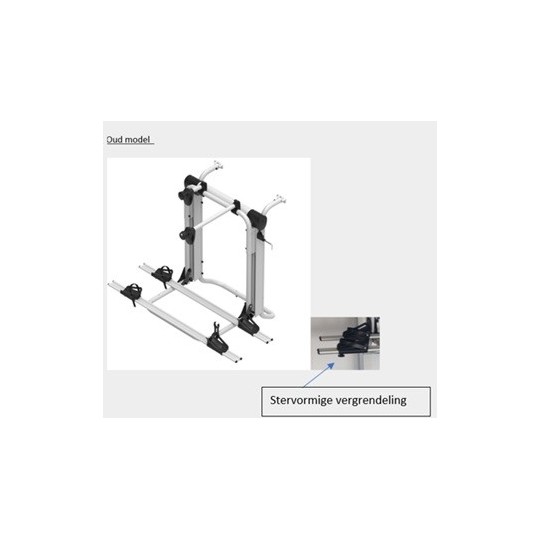 Stergreepschroef met tegenplaat voor Brustor e-bike lift