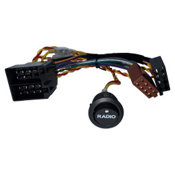 ISO-adapterkabel met radioschakelaar