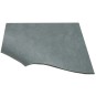 Isovelours grijs met 4mm foam coated, 140 cm breed, 10m