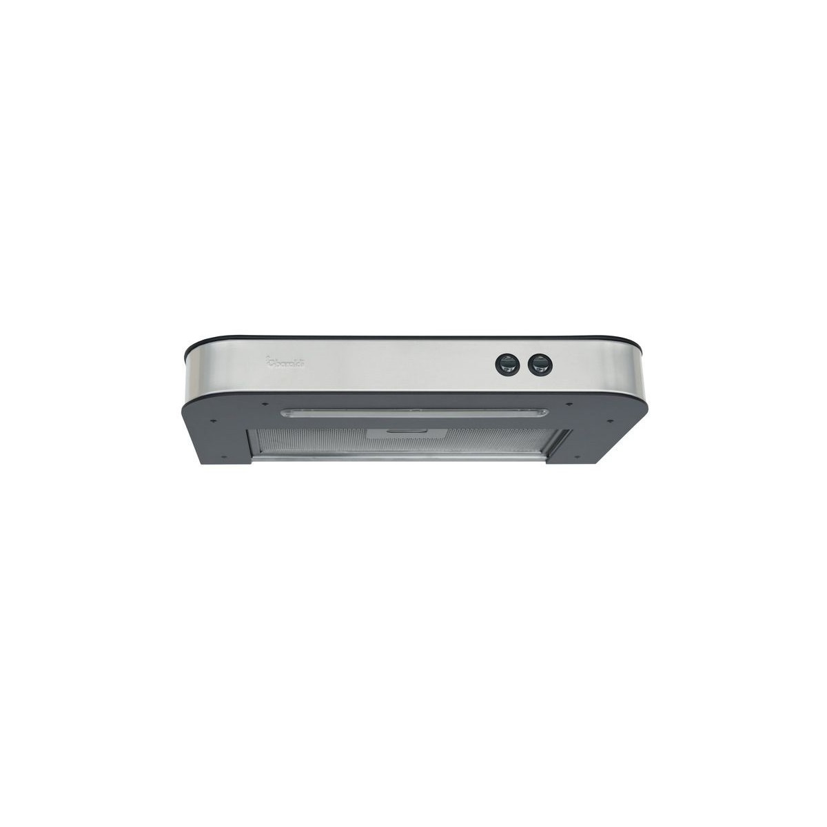 Baraldi afzuigkap model Stivia Europa RVS zwart of wit