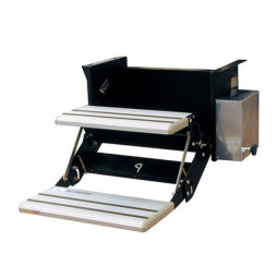 Opstap 2-treden 53 cm Motor rechts of links, diep totaal 966mm