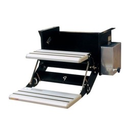 Opstap 2-treden 53 cm Motor rechts