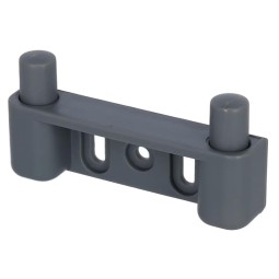 Slotplaat met demping