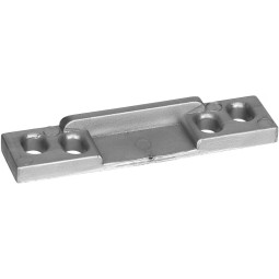 Slotplaat ABS, 49x11x4mm