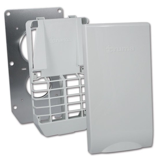 Truma Kachel-uitlaat set, wit