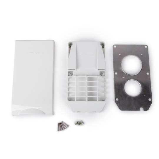 Truma Kachel-uitlaat set, wit