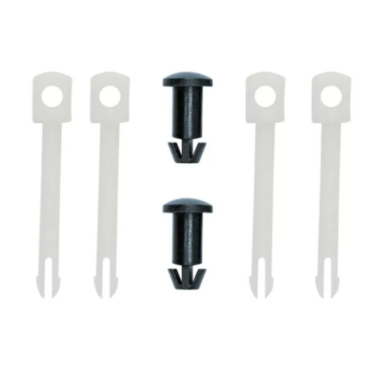 REMIitop Vario II Set grendelstandaards + scharnier