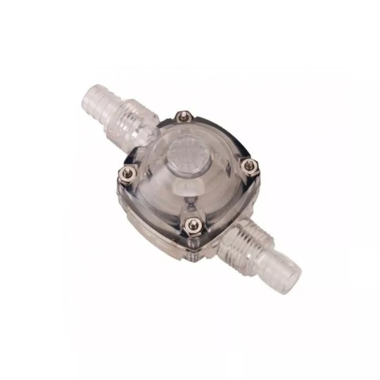 Waterfilter slangaansluiting 12mm aan beide zijden