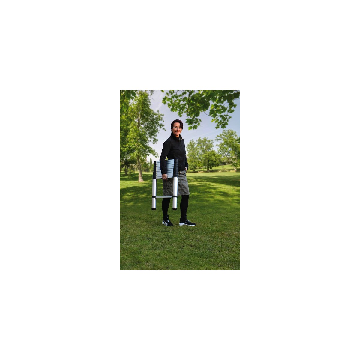 Carbest Escali multifunctionele ladder met een maximale hoogte