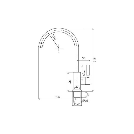 Reich Keukenkraan TREND S