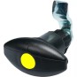 STS-Zadi draaispanklepslot Elipse 78m met S-socket zwart