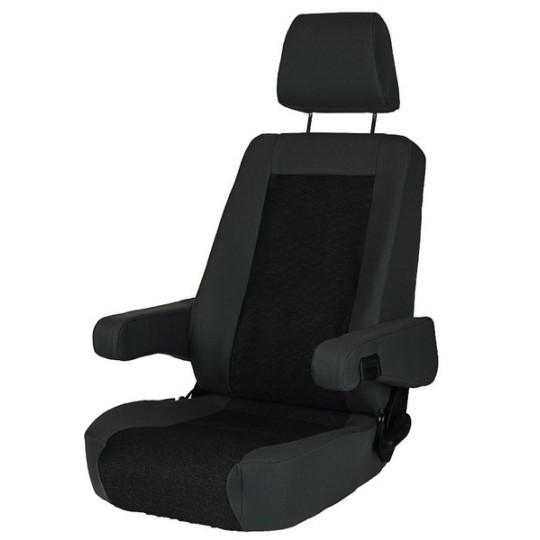 Sportscraft Pilotenstoel S 6.1 - bekleding Tavoc 2 grijs/zwart