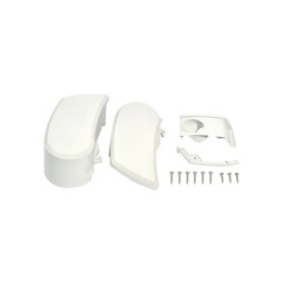 TULE LH+RH ENDCAP MAINHOUSING 9200 WHITE