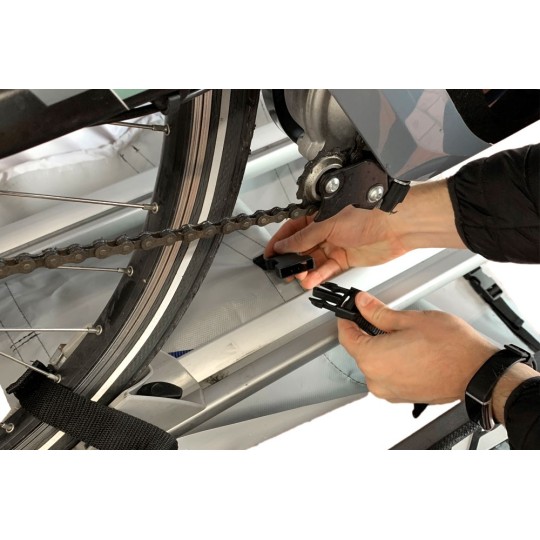 Hindermann Professionele fietsbeschermhoes voor 2 fietsen