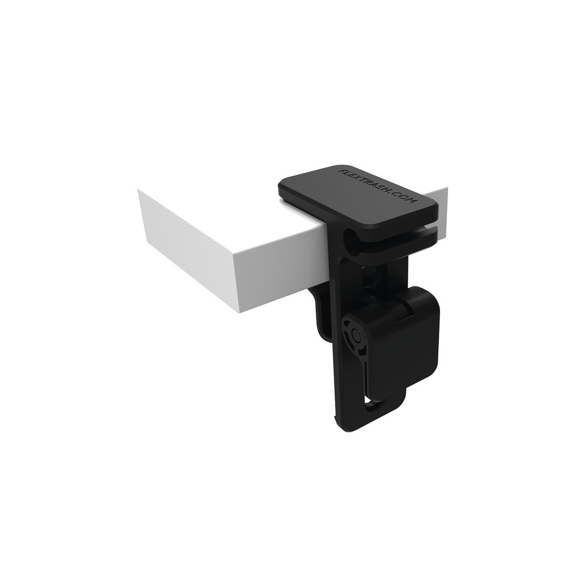 Flextrash prullenbak tafelhouder, zwart, voor tafels tussen 0,5