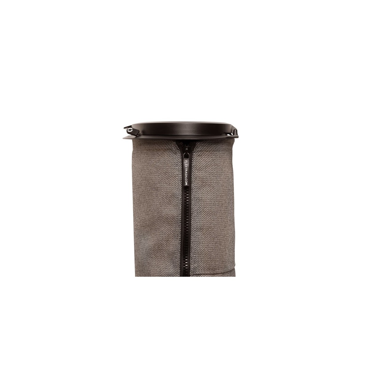 Flextrash prullenbak, 5 liter, grijs