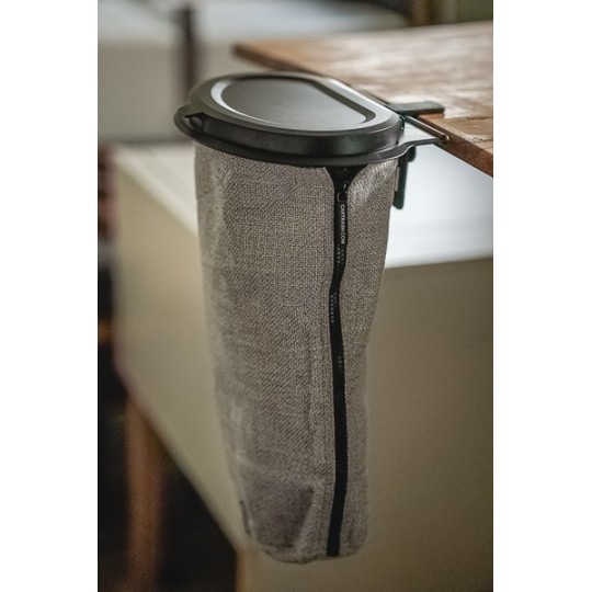 Flextrash prullenbak, 5 liter, grijs