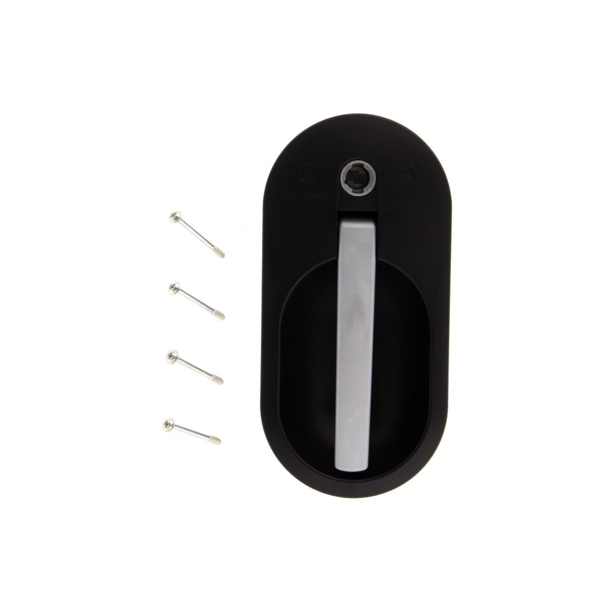 Dometic CaraD-RF Deurslot buitengreep, rechts ovaal Zwart RAL