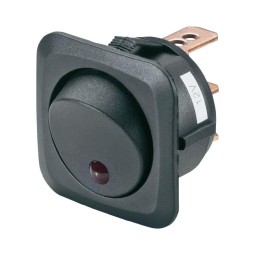 Inbouwschakelaar 12V met LED (ON / OFF) 25A