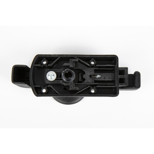 Zwart polyamide buitenhandvat met 2 sleutels of binnen slot