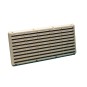 Ventilatierooster Crèmewit Opbouw 36.5x16.5cm