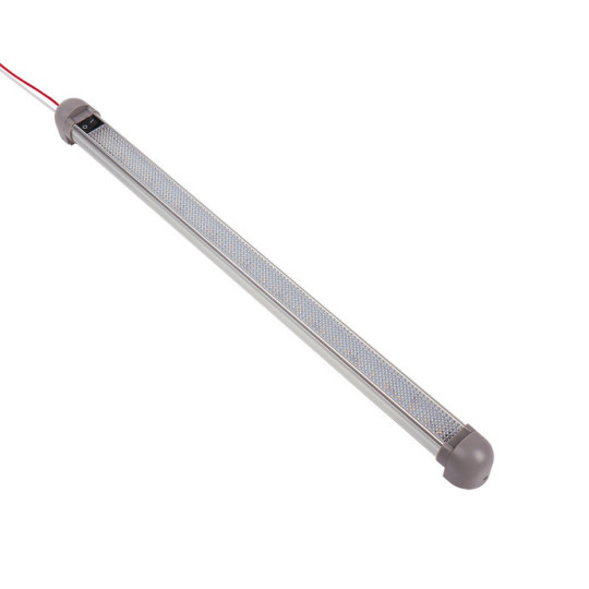 LED 12V Alu-balk licht met aan / uit schakelaar, lengte: 470mm