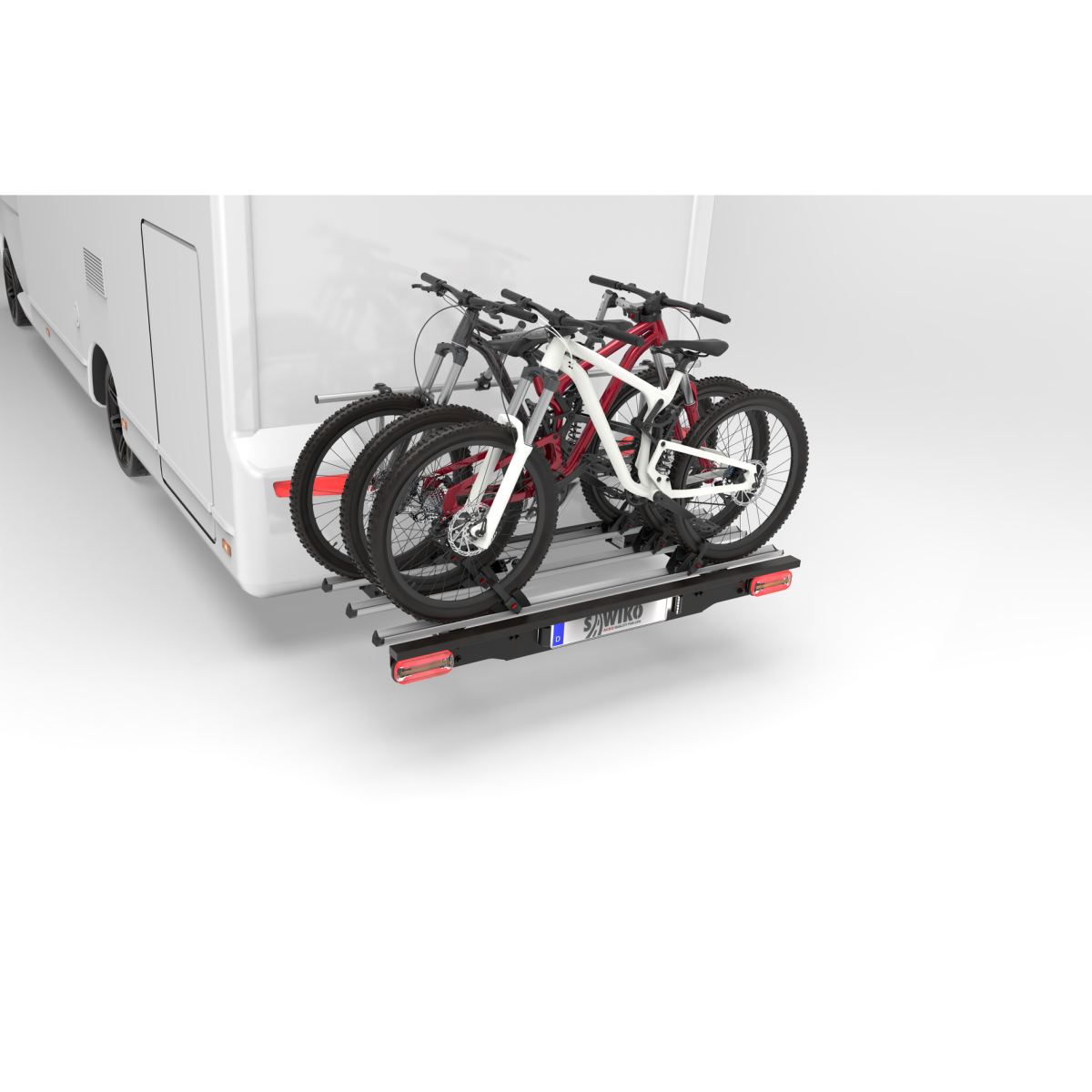 Velo AL-KO / Sawiko voor 2 fietsen of 2 e-bikes of versie voor