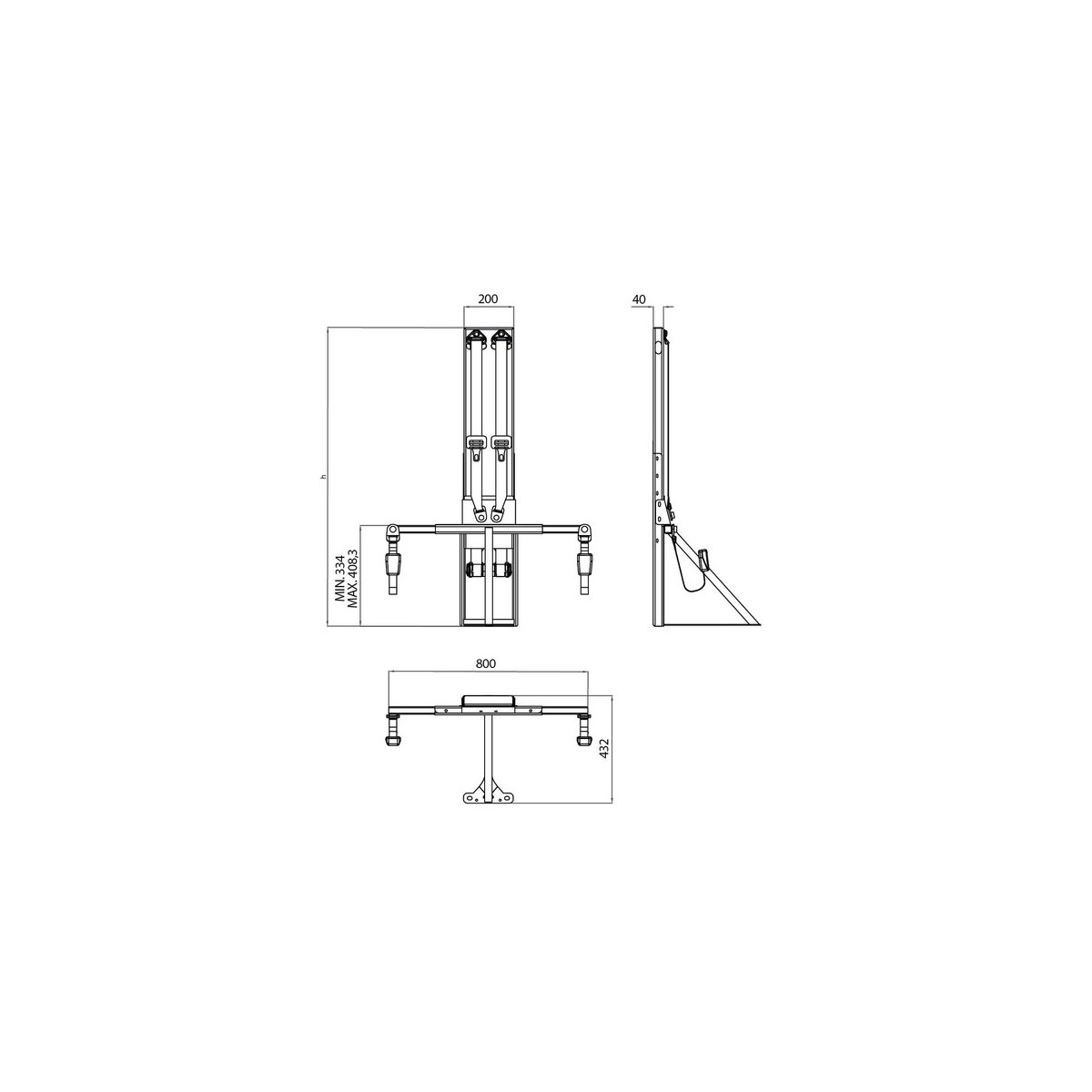 CTA Gordelbok Smart Kit Ducato Standard