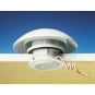Comet dakventilator lichtgrijs 12 volt