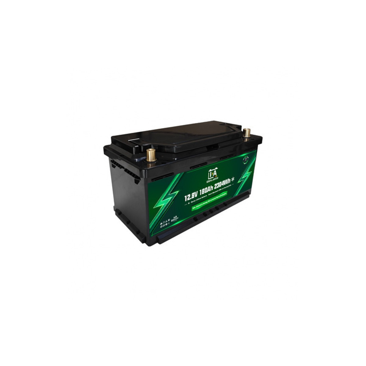 Idealakku IA SERIES Lithiumbatterij LiFePO4 12V 180Ah / 2304 Wh