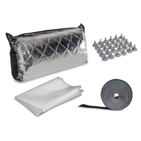 Thermomat Doe-het-zelf Kit - Zwart/Zilver