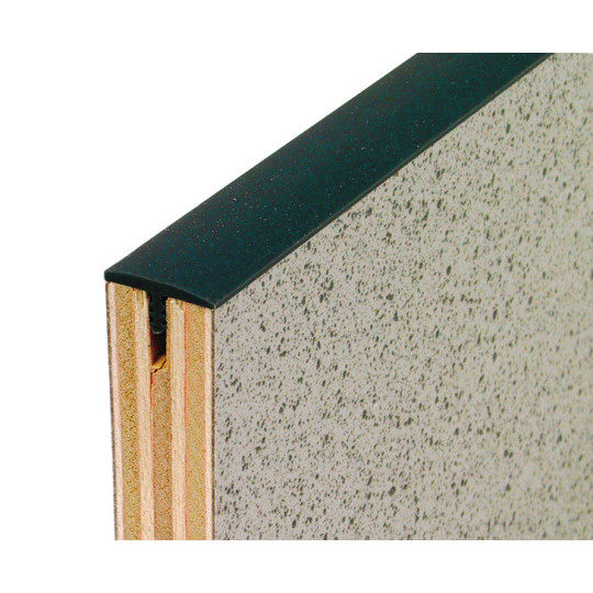 Kunststof kanten bescherming profiel voor meubelbouw 15mm of
