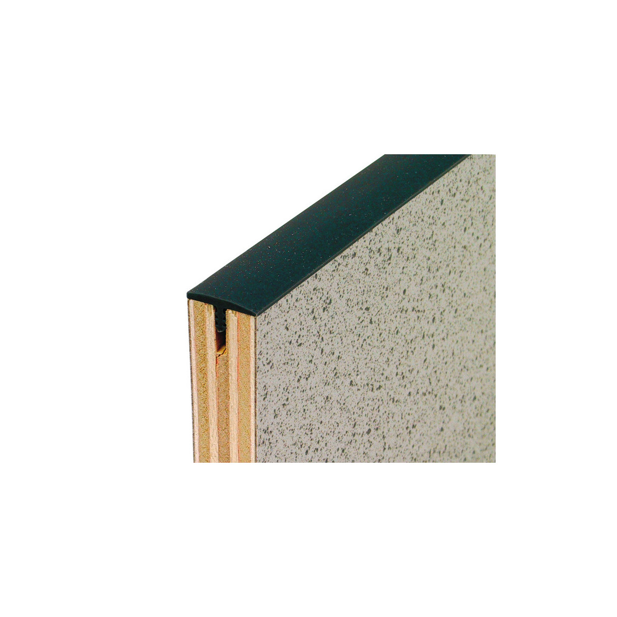Kunststof kanten bescherming profiel voor meubelbouw 15mm of