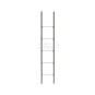 Ladder Alu. 5 treden 130 cm lang 28 cm breed