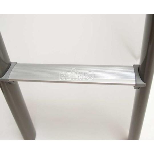 Ladder Alu. 5 treden 130 cm lang 28 cm breed