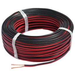 Rood - Zwart draad, Twinflex