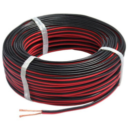 Rood - Zwart draad, Twinflex