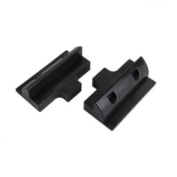 Solar spoiler set, zijsteunen, ABS, 2 stuks 180mm