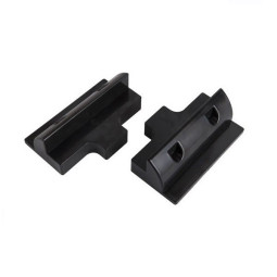 Solar spoiler set, zijsteunen, ABS, 2 stuks 180mm