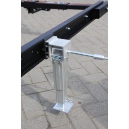 Telescopische uitdraai steunen