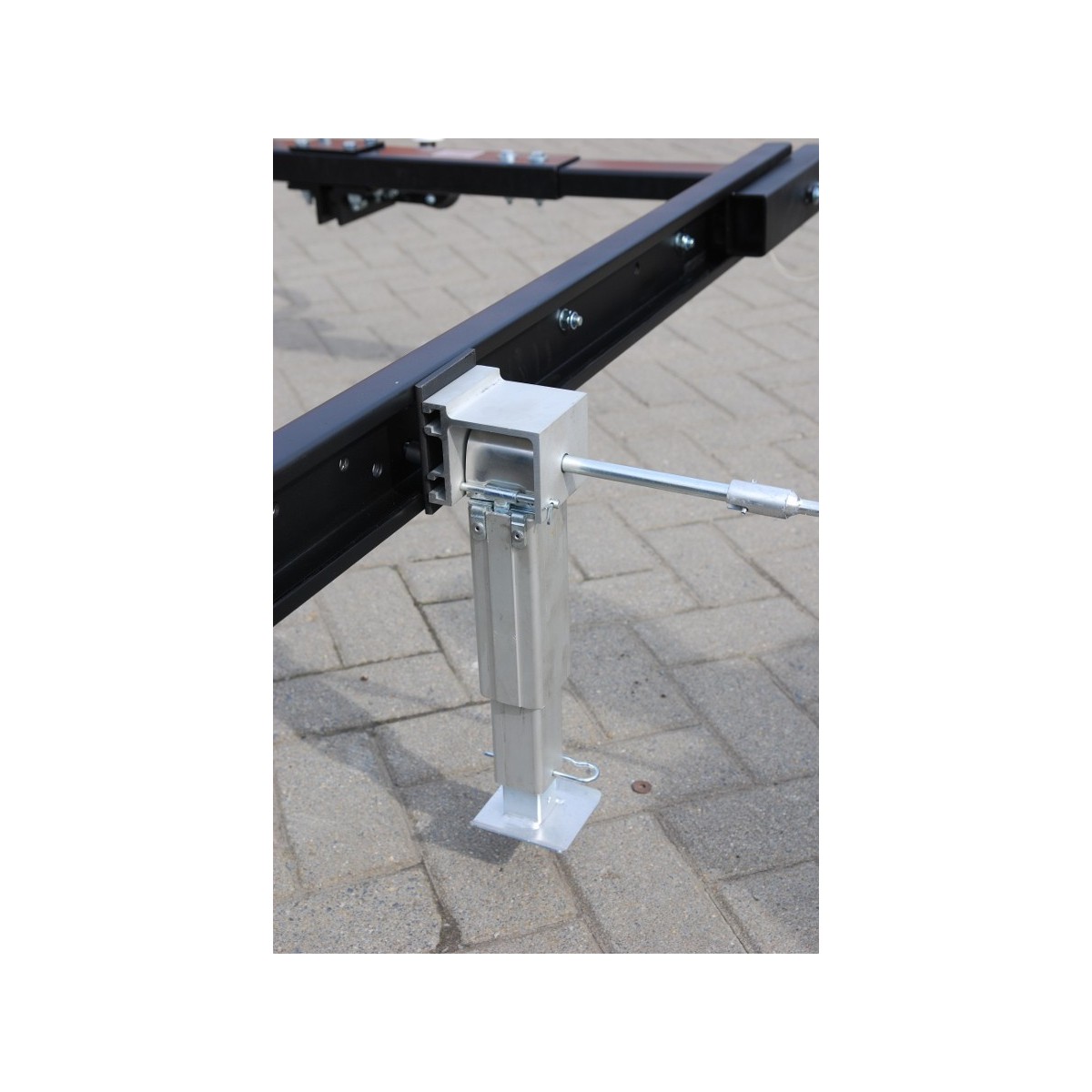 Telescopische uitdraai steunen